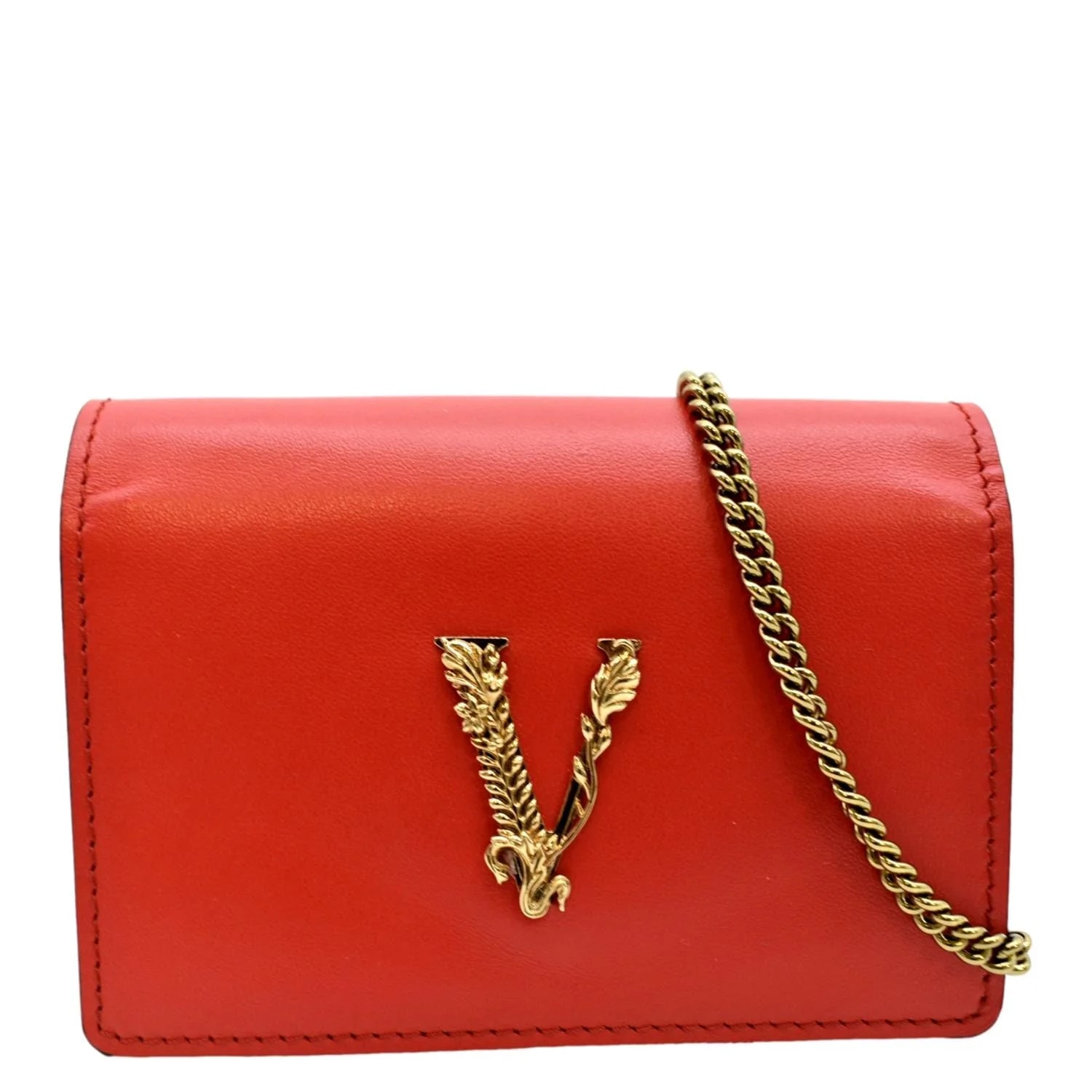 Versace — Versace Vitello Mini Virtus — Handbag — resale