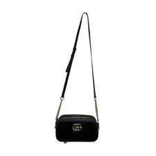 Gucci — Gucci : GG Marmont Small Camera 447632 W24H14D7cm W/box; — Handbag — resale