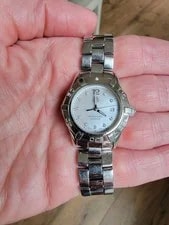 Tag Heuer — TAG Heuer WAF1415.BA0824 Aquaracer Series Quartz Diamonds White — Watch — resale