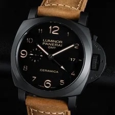 Panerai — Panerai Luminor 1950 3 Days GMT Automatic Ceramica 44mm Black Dial PAM00441 — Watch — resale