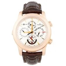 Jaeger-LeCoultre — Jaeger-LeCoultre Master Grande Reveil Rose Gold Silver Dial 43mm Q163242A — Watch — resale