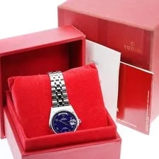 Tudor — Tudor Prince Date-date 76200 35mm SS Blue Dial Automatic #C137 — Watch — resale