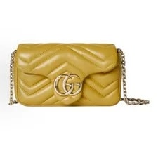 Gucci — Gucci GG Marmont Mini Chain Crossbody 16 — Handbag — resale