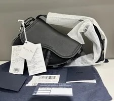 Dior — Dior X Sacai Mini Saddle Waist Chest — Handbag — resale