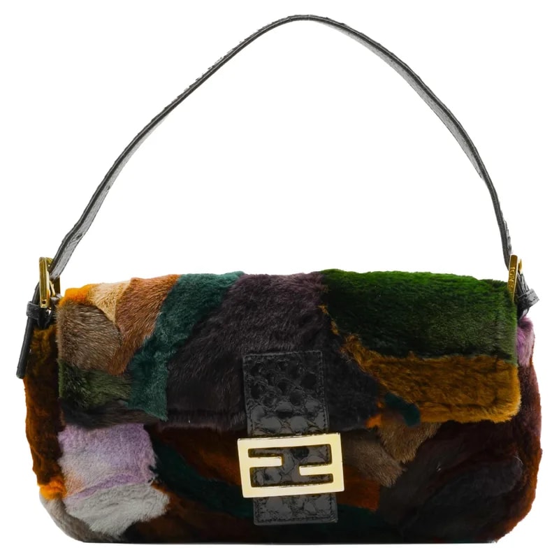 Fendi — Fendi Fur and Baguette , Circa 2000 — Handbag — resale