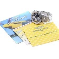 Breitling — Breitling Navitimer Fighters A13330 Automatic 42mm Papers Black;Silver — Watch — resale