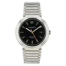 IWC — IWC Polo-Club Black Dial Stainless Steel 38x40mm Automatic Movement — Watch — resale