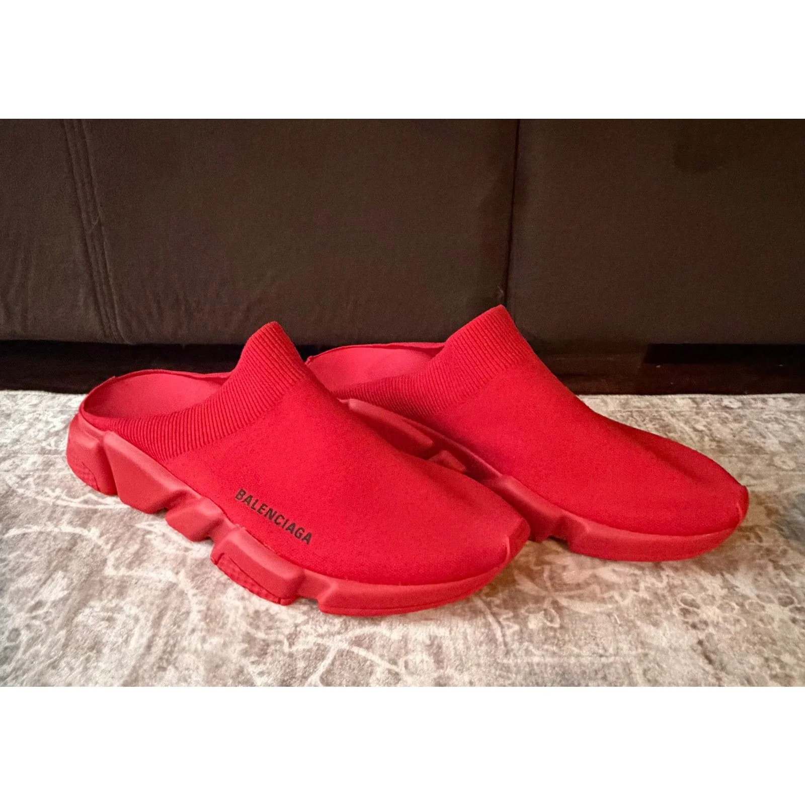 Balenciaga — $925 Balenciaga Speed Mule Tomato Slip-On 12(45) — Sneaker — resale