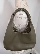 Bottega Veneta — Bottega Veneta Medium Campana Hobo in — Handbag — resale