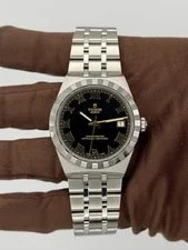 Tudor — Tudor Royal 36mm M2836C1A0-0101 Black Roman Dial Steel Auto Unworn B&P — Watch — resale