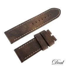Panerai — Stored Item: Panerai Genuine Leather Belt 26, Brown — Watch — resale