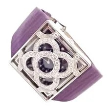 ! Authentic Audemars Piguet Danae 18k White Gold Diamond Satin