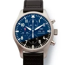 IWC — IWC Pilot's Chronograph IW377709 43mm Black Dial — Watch — resale