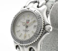 Tag Heuer — TAG Heuer S/el WG1312-0 Quartz White Dial Diver 200m Steel — Watch — resale