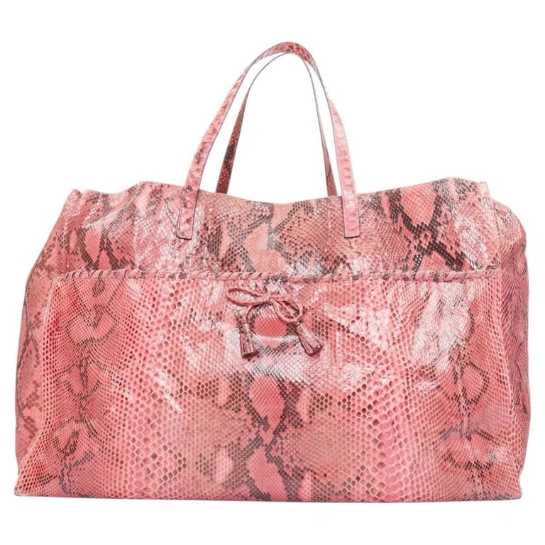 Anya Hindmarch — Anya Hindmarch Scaled Bow Tassel Shopper — Handbag — resale