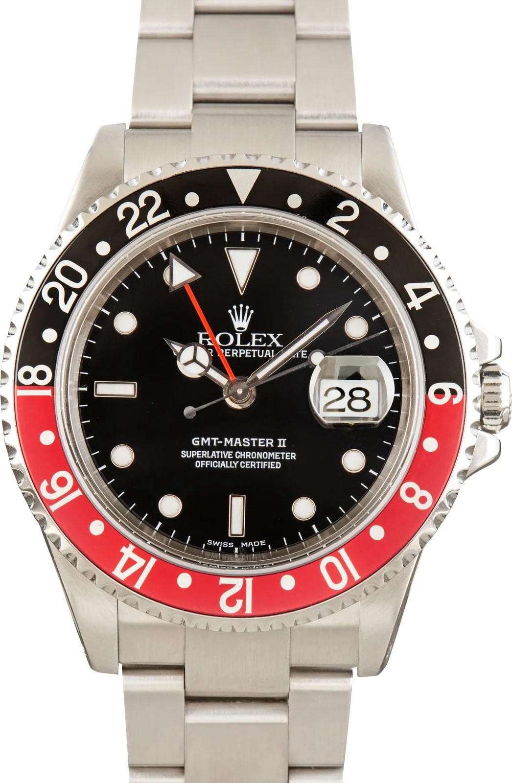 Rolex — Coke Rolex GMT-Master II Steel 16710 — Watch — resale