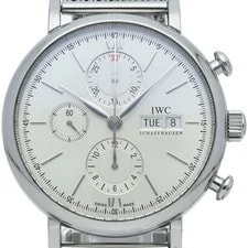 IWC — IWC Portofino Chronograph IW391009 Stainless Steel 42mm Silver Dial #LPW986 — Watch — resale
