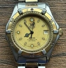 Tag Heuer — Working TAG Heuer 964.013 2000 Gold — Watch — resale