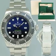 Rolex — 2022 Rolex 126660 James Cameron Dweller Deepsea Blue Black 44mm Box — Watch — resale
