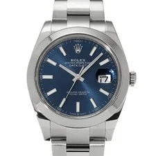 Rolex — Rolex Datejust 41 126300 41mm Stainless Steel Blue #WW1218 — Watch — resale