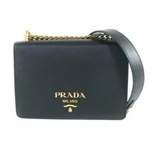 Prada — Prada 1BD133 Mini Metal Logo Chain — Handbag — resale