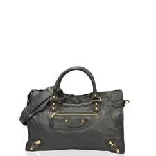 Balenciaga — Balenciaga Medium City Dark Arena (gn051026b2) — Handbag — resale