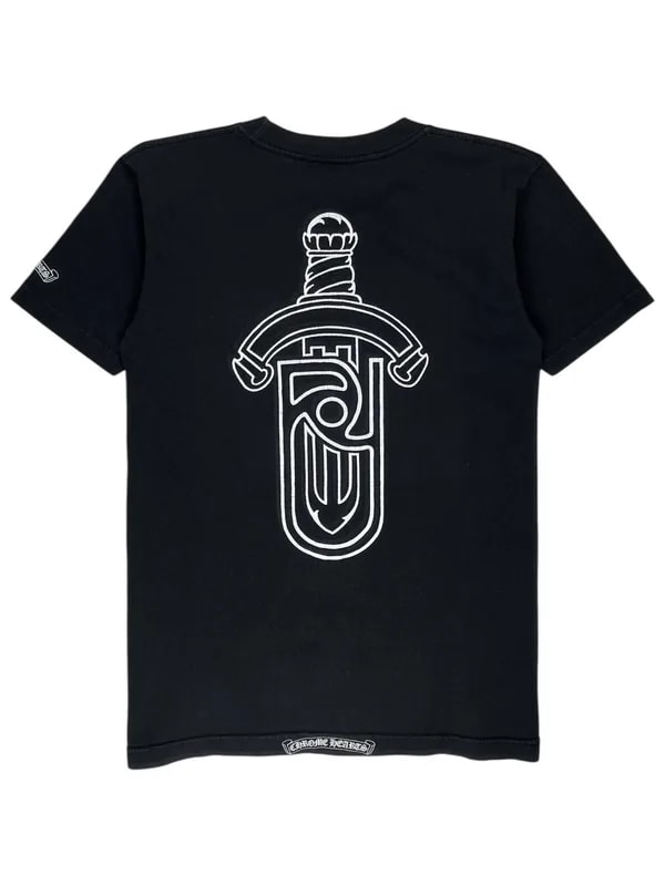 Chrome Hearts — Hearts United Arrows Dagger Pocket Tshirt — streetwear — resale