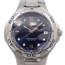 Tag Heuer — Tag Heuer Kirium Blue Dial Genuine SS Belt WL1013 — Watch — resale