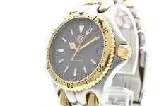 TAG Heuer — 【EXC+5】TAG Heuer SEL S95.213-1 Black Dial Gold Silver Japan — Watch — resale