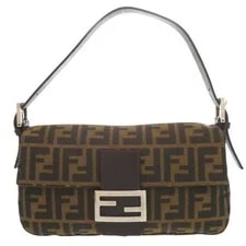 Fendi — Fendi : Mamma Baguette 2305 26424 018 W27H16D4cm W/dust ; — Handbag — resale
