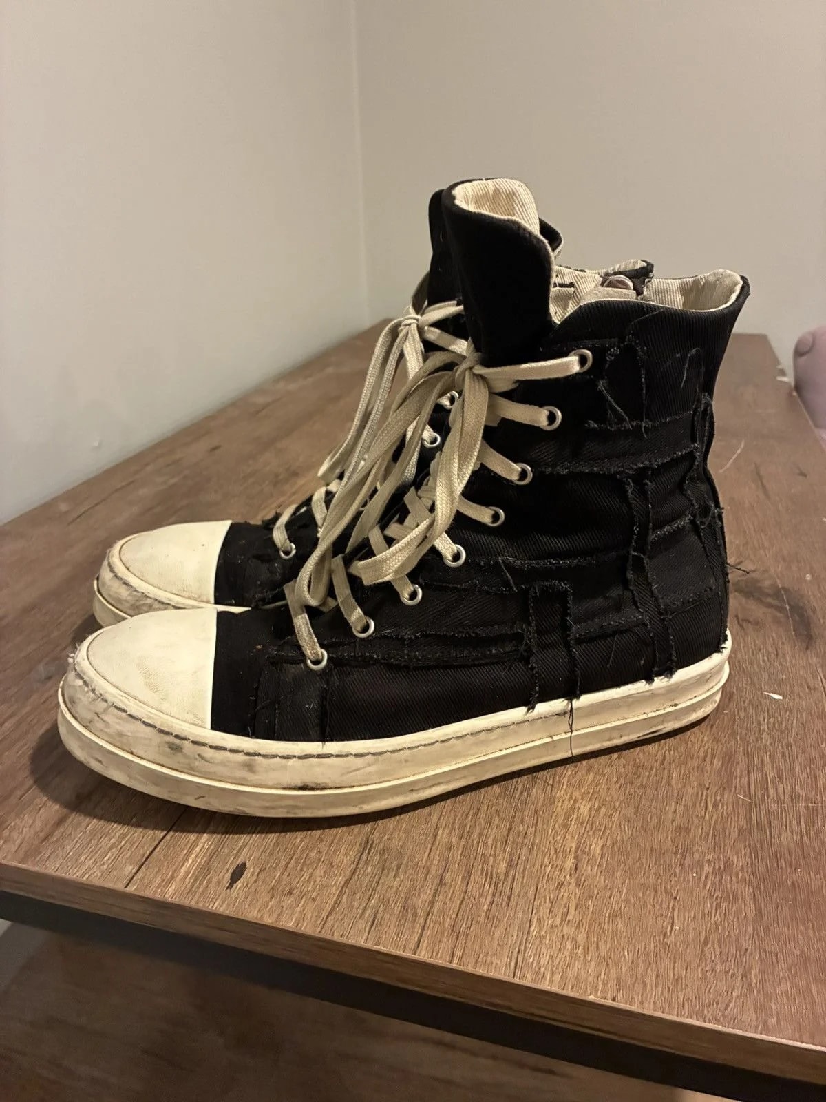 Rick Owens — Rick Owens Slashed Ramones — Sneaker — resale