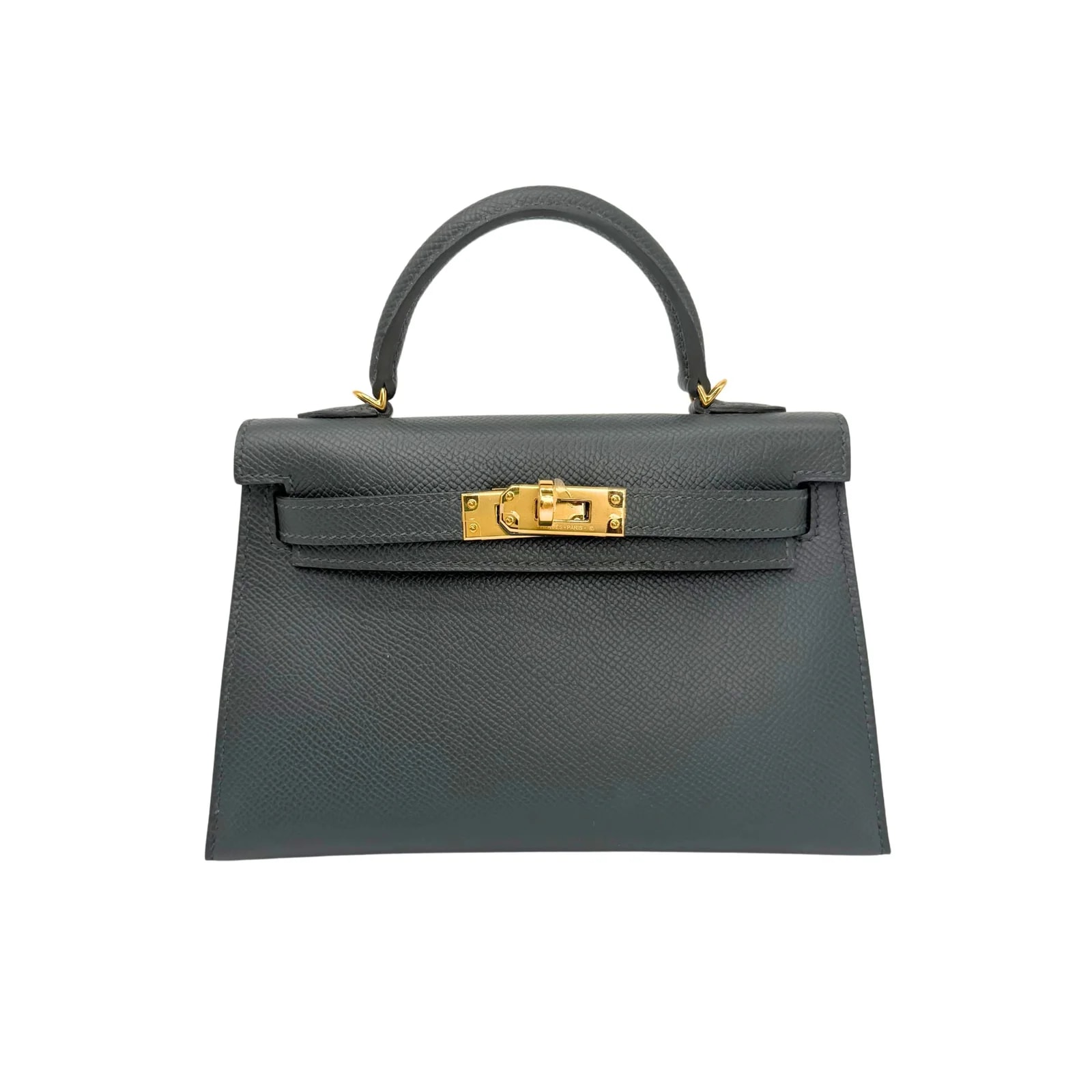 Hermès — Hermes Kelly in Mangrove in With — Handbag — resale