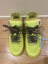 Off-White — Off-White Air Force 1 Collab Logo Shoes — Sneaker — resale