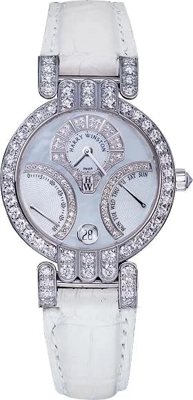 Worldofluxuryus — Harry Winston Premier 18K White Gold & Diamonds — Watch — resale