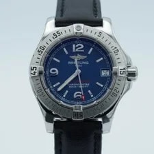 Breitling — Breitling Colt Oceane A77380 1 1/4in Steel With Leather Band — Watch — resale