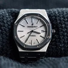 Audemars Piguet — Audemars Piguet Royal Oak “QE II Cup 2017” – 41mm Titanium/Platinum – Ref. 15403 — Watch — resale