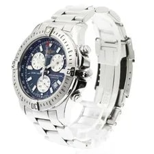 Breitling — Breitling Colt Chronograph A73388 43mm SS Navy Dial Quartz Date #C378 — Watch — resale
