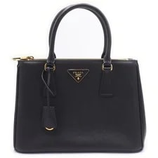 Prada — Prada Galleria Triangle Large Logo — Handbag — resale