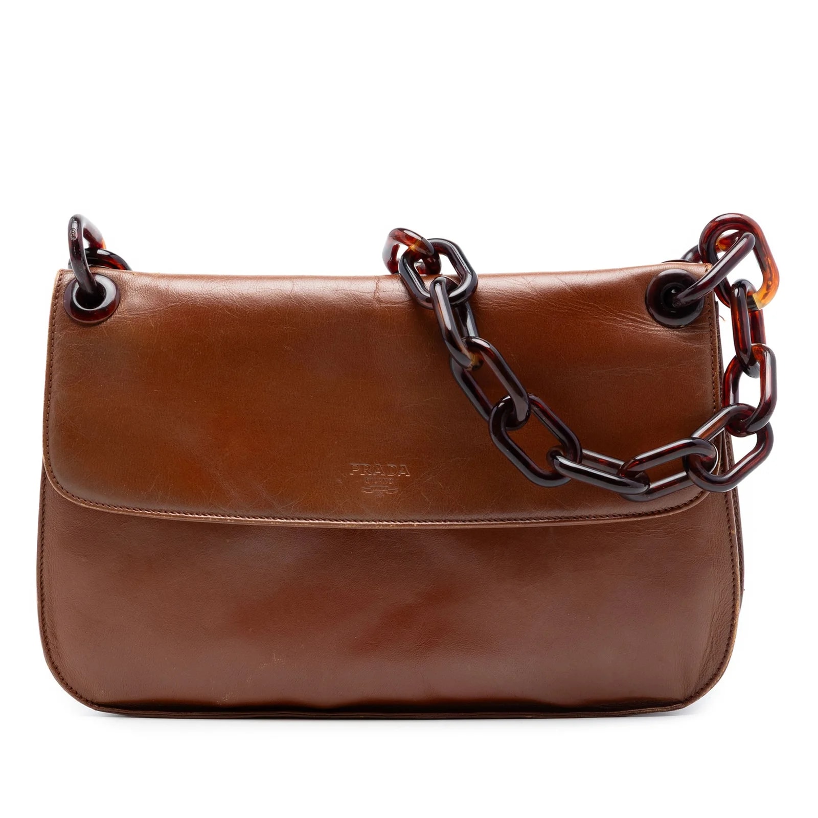 Prada — Madras Swing Chain — Handbag — resale