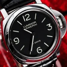 Panerai — Panerai 44mm Black Dial 8 Day Luminor Base PAM560 PAM00560 (2015) — Watch — resale