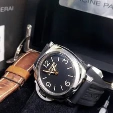 Panerai — Luminor Panerai 47mm Left-Handed Black Dial 1950 3 Days PAM557 PAM00557 (2018) — Watch — resale