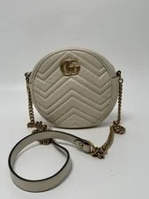 Gucci — Gucci GG Marmont Mini Round Crossbody ZS033GG — Handbag — resale