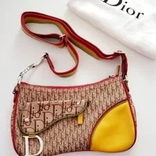 Dior — Dior - RastaMania Double Saddle — Handbag — resale