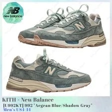 Kith × New Balance — Kith × New Balance 992 Aegean U992KT US4-14 NEW — Sneaker — resale