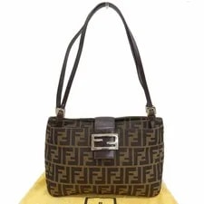 Fendi — Fendi Pattern Mamma Baguette Dust — Handbag — resale