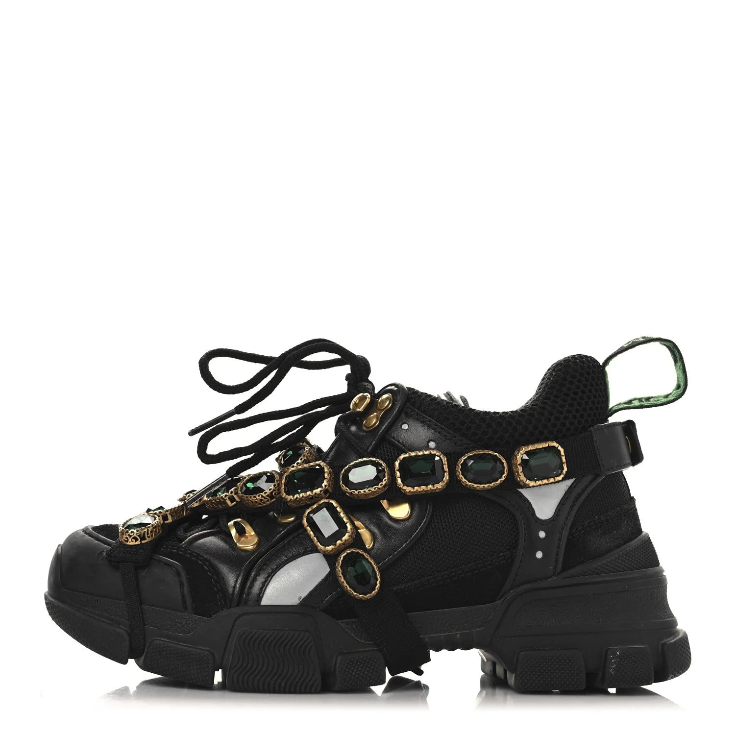 Gucci — X Sega Removable Crystals Flashtrek 35.5 — Sneaker — resale