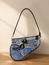 Dior — Christian Dior Saddle Effect — Handbag — resale