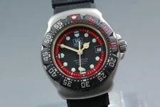 Tag Heuer — TAG Heuer Formula 1 374.508 Black Quartz ’S From Japan — Watch — resale