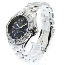 Breitling — Breitling A17040 Superocean Date Automatic Black Dial 41mm — Watch — resale