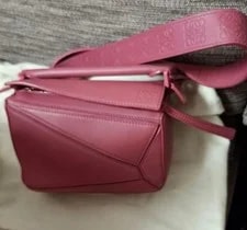 Loewe — Loewe Puzzle Mini Straps With Dust — Handbag — resale